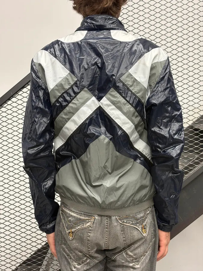 SS2010 Gucci Black & Grey Nylon Windbreaker Jacket by Frida Giannini zQqtetN 3