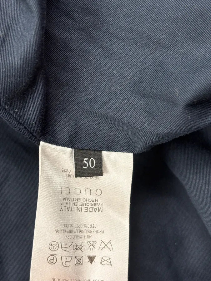SS2010 Gucci Black & Grey Nylon Windbreaker Jacket by Frida Giannini zQqtetN 12