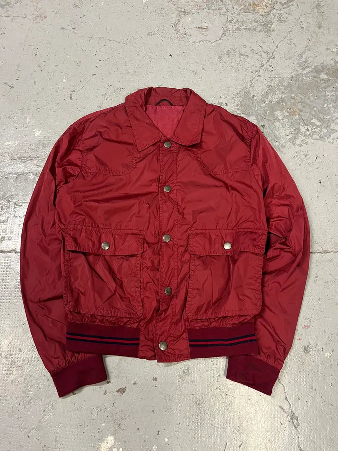 SS2009 Gucci Bordeaux Red Signature Jacket wkwdRBt 0