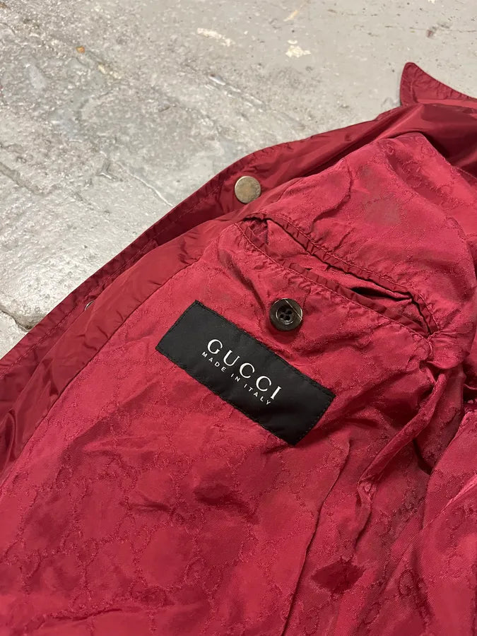 SS2009 Gucci Bordeaux Red Signature Jacket wkwdRBt 7