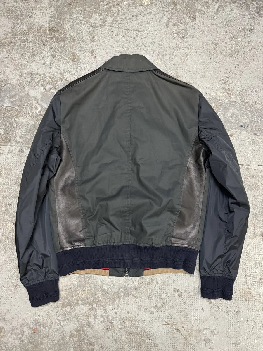 SS2009 Gucci Navy & Black Light Hybrid Jacket WVBdhyy 1
