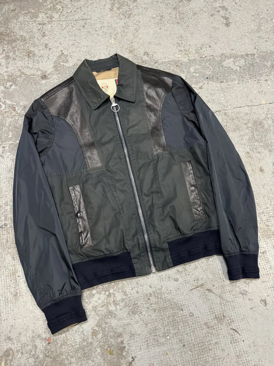 SS2009 Gucci Navy & Black Light Hybrid Jacket WVBdhyy 3