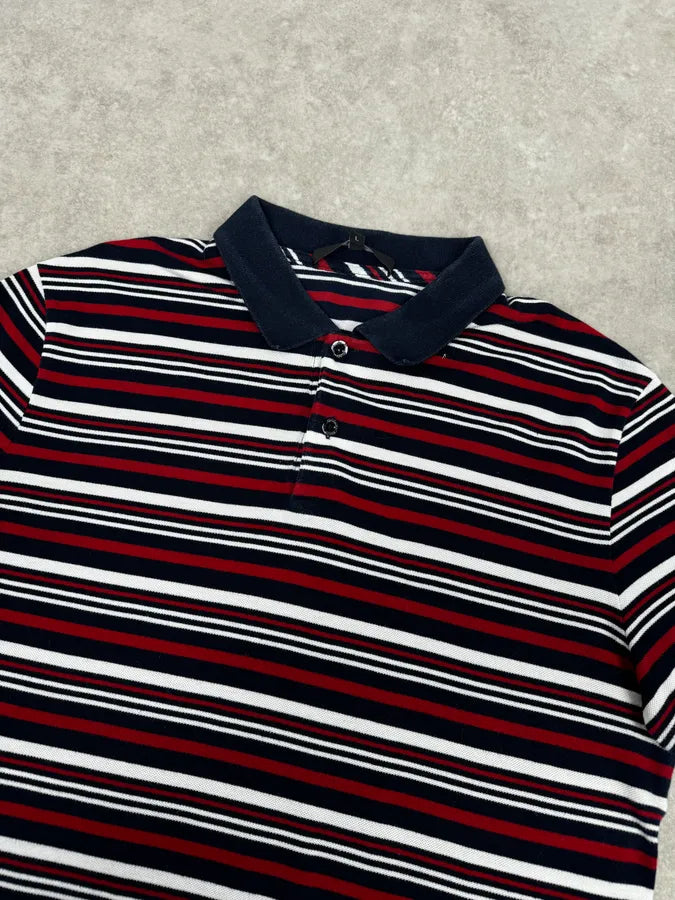 SS2009 Gucci Tricolor Striped Polo Shirt by Frida Giannini rlDlDGY 4