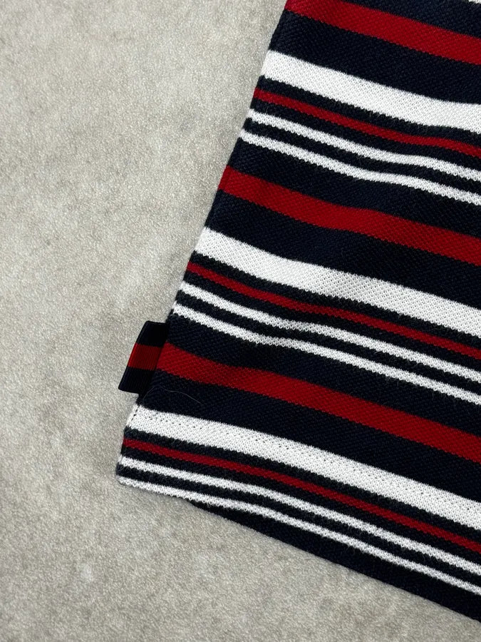 SS2009 Gucci Tricolor Striped Polo Shirt by Frida Giannini rlDlDGY 7