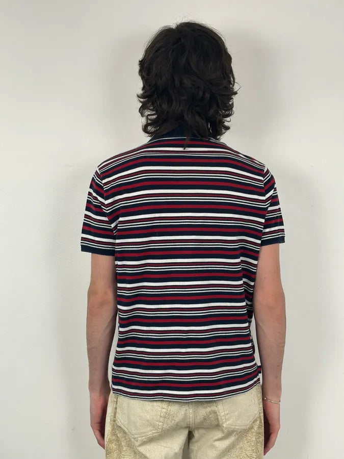 SS2009 Gucci Tricolor Striped Polo Shirt by Frida Giannini rlDlDGY 2