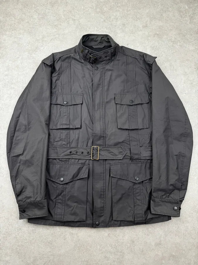 SS2009 Maison Margiela Dark Grey  Multi-Pocket Light Jacket NAHpoQB 0