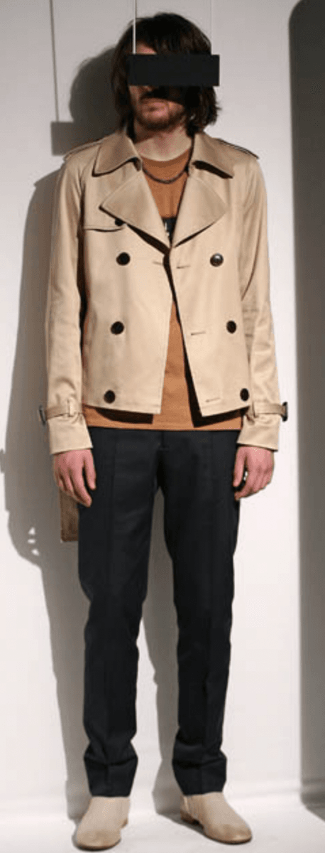 SS2009 Maison Martin Margiela Beige Classic Cropped Trench Jacket EMmXnuw 1