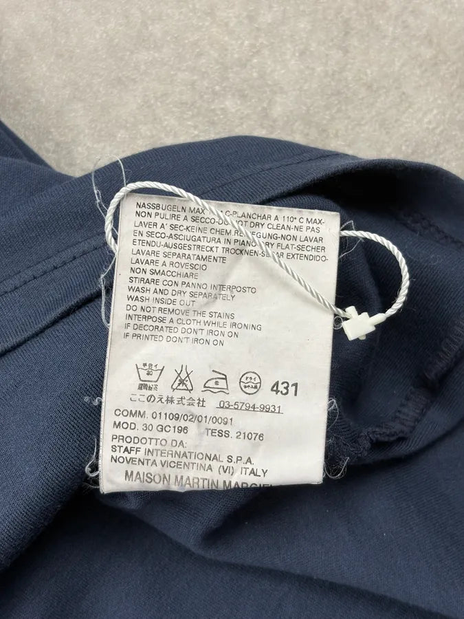 SS2009 Maison Martin Margiela Navy Longsleeve Polo tvMUEzy 10