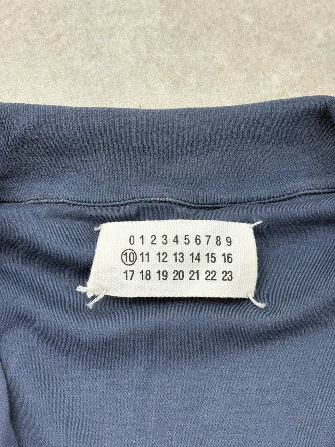 SS2009 Maison Martin Margiela Navy Longsleeve Polo tvMUEzy 8