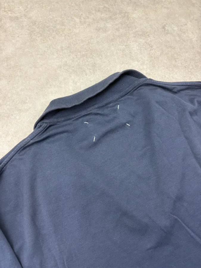 SS2009 Maison Martin Margiela Navy Longsleeve Polo tvMUEzy 7