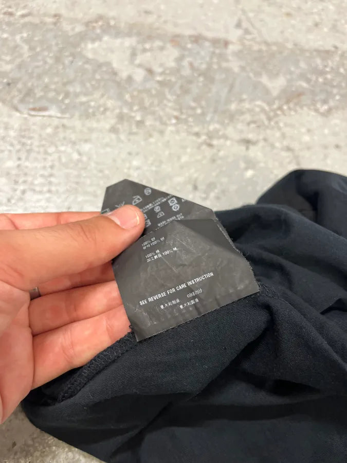 SS2009 Prada Black Flowers Relief T-Shirt tXmPeYB 7