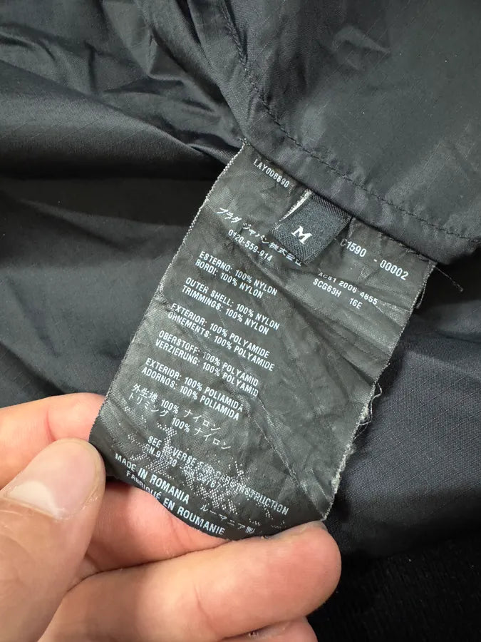 SS2009 Prada Black Nylon Light Jacket qnnVWcB 11