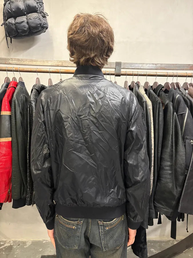 SS2009 Prada Black Nylon Light Jacket qnnVWcB 2
