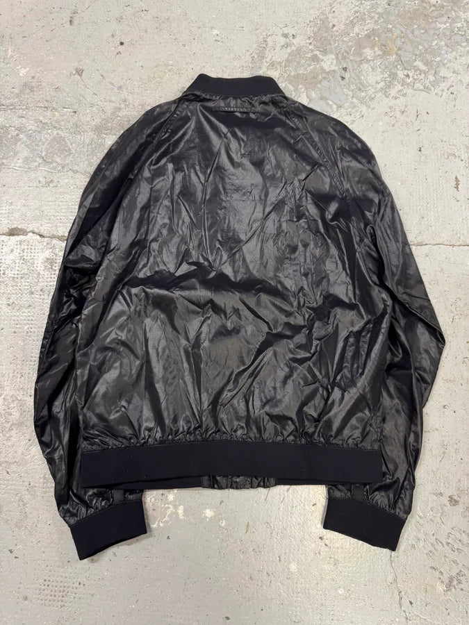 SS2009 Prada Black Nylon Light Jacket qnnVWcB 4