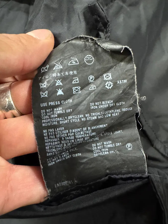 SS2009 Prada Black Nylon Light Jacket qnnVWcB 9