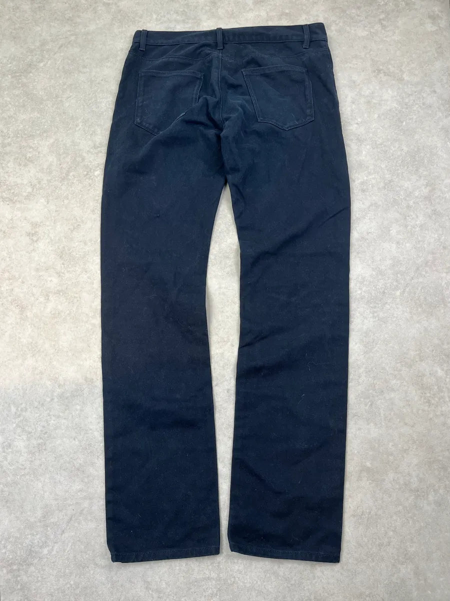 SS2009 Prada Navy Tapered Fit Denim Jeans XmOskGv 5