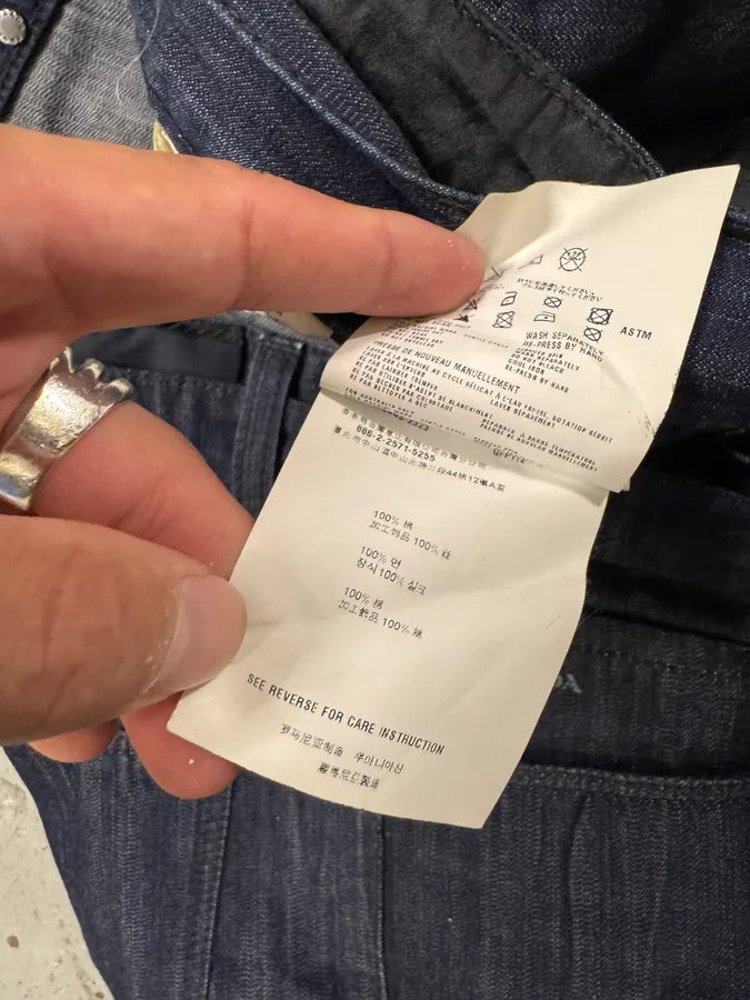 SS2009 Prada Raw Denim Short OEMzPkT 10