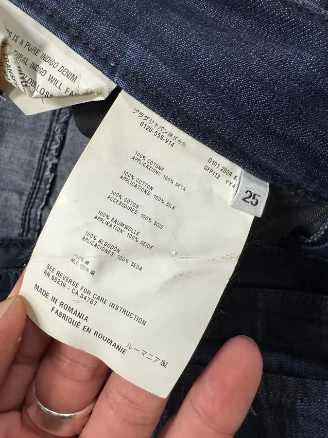 SS2009 Prada Raw Denim Short OEMzPkT 9