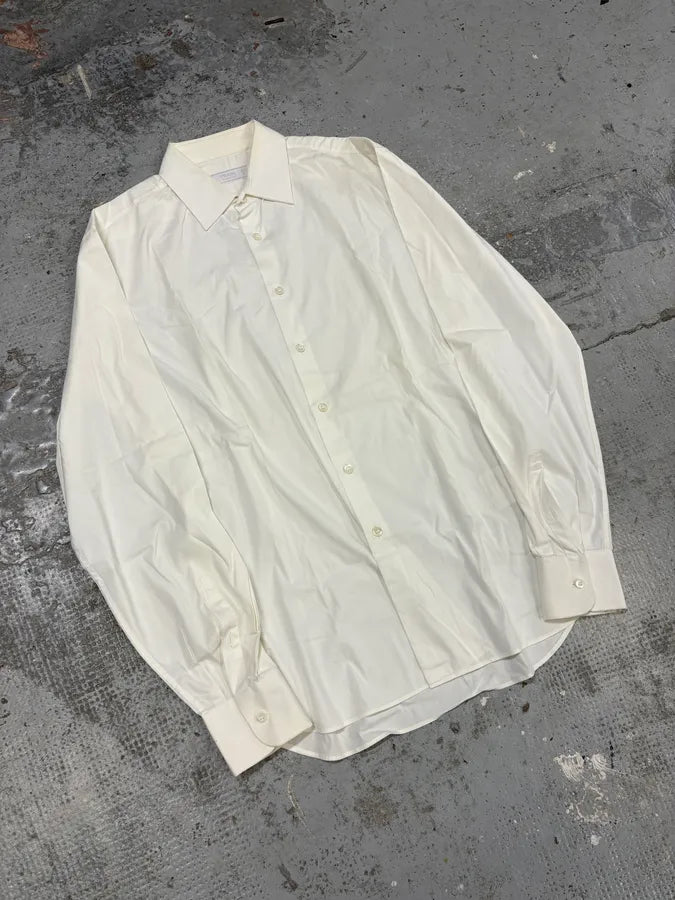 SS2009 Prada White Minimalist Shirt yPJKvjG 3