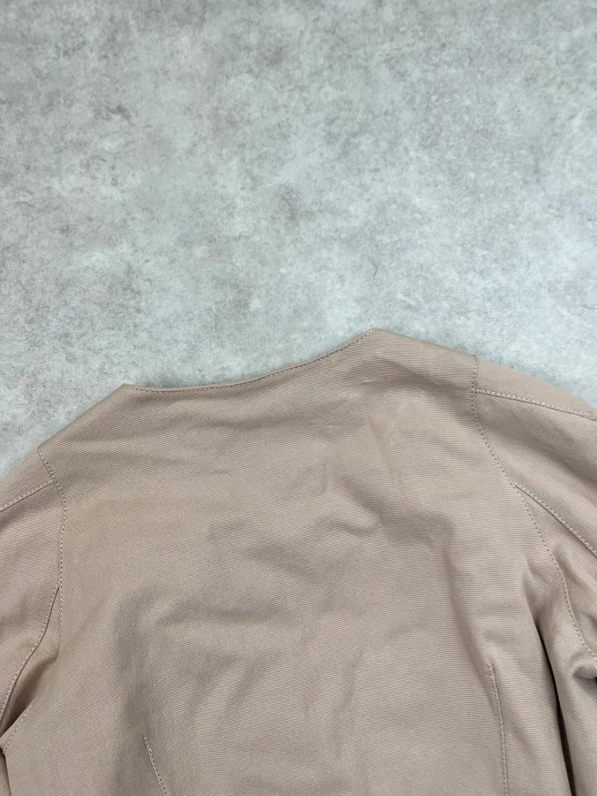 SS2011 Alexander McQueen Beige Asymmetrical Jacket  KStOXdj 6