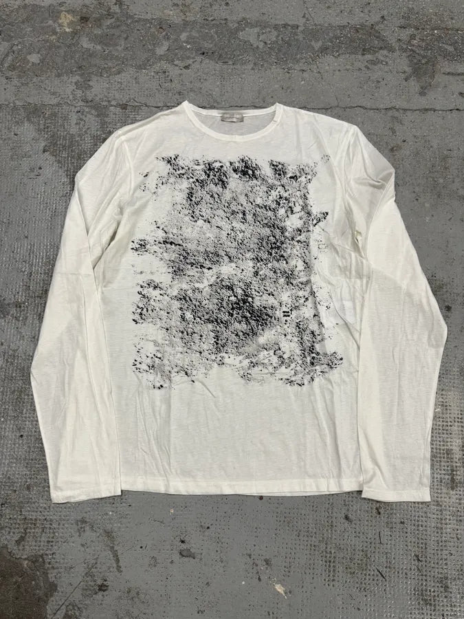 SS2010 Balenciaga Abstract Art White Longsleeves xIFVGiv 0