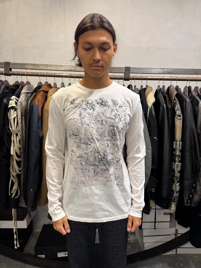 SS2010 Balenciaga Abstract Art White Longsleeves xIFVGiv 1