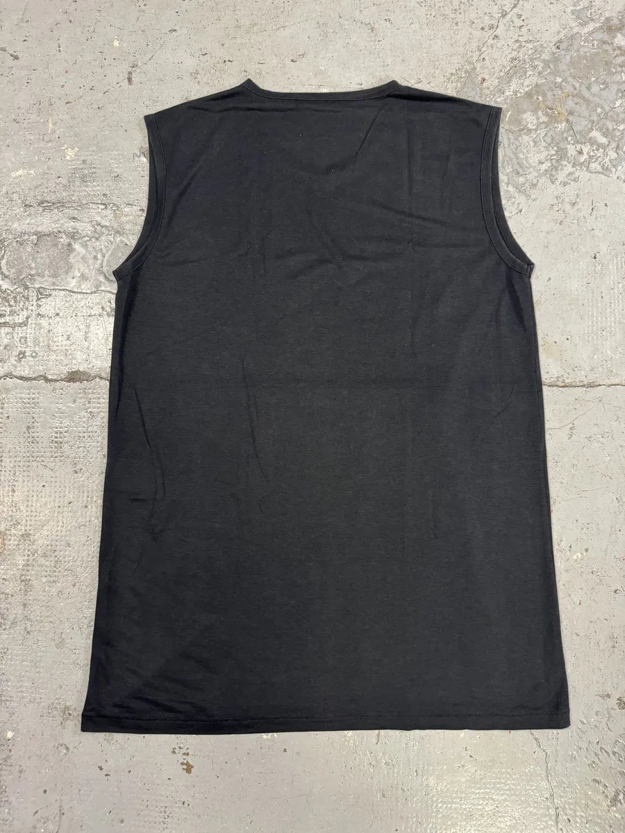 SS2010 Balenciaga Black & Blue Contemporary Tank Top yGylGTL 3