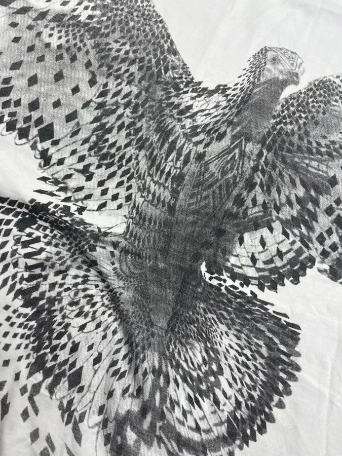 SS2010 Balenciaga Mystic Bird White Tank Top IWKExvV 5