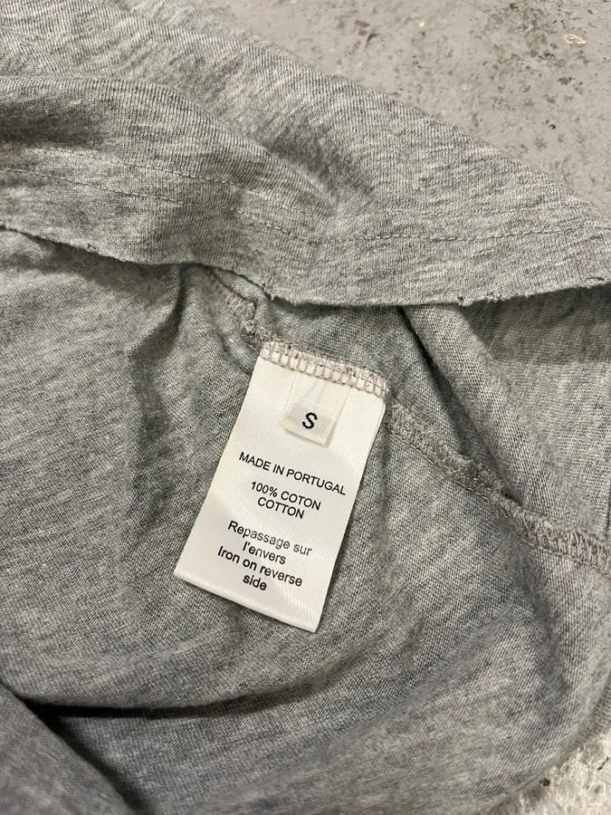 SS2010 Balmain College Logo Grey T-Shirt by Christophe Decarnin WswRrkI 7