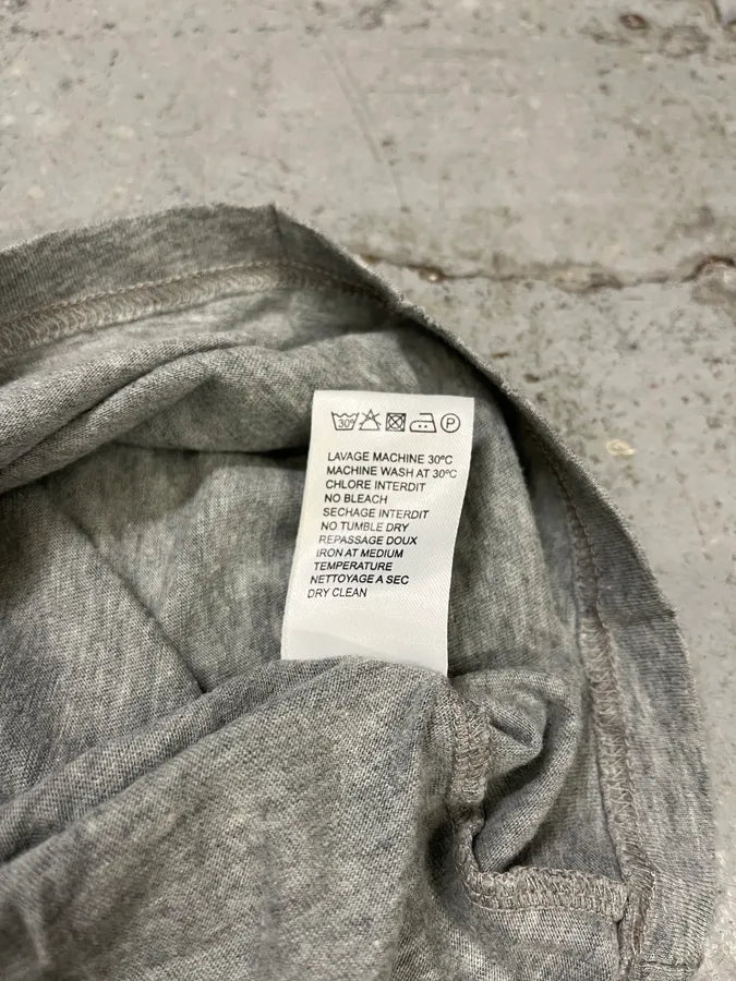 SS2010 Balmain College Logo Grey T-Shirt by Christophe Decarnin WswRrkI 8