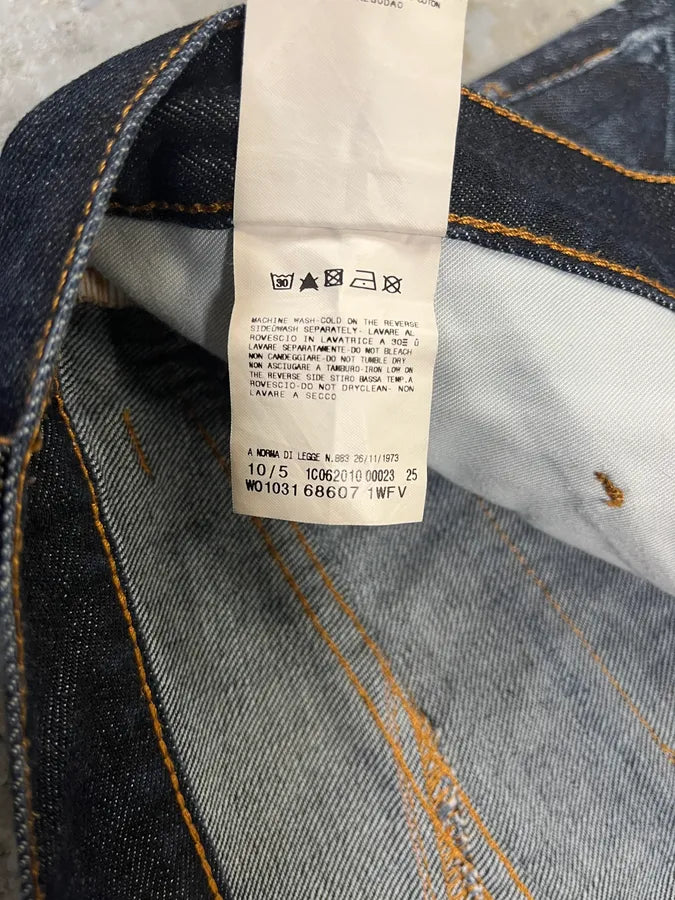 AW2010 Cavalli Brut Navy Faded Denim Slim Jeans FKvGHuc 10