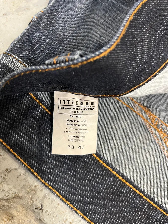 AW2010 Cavalli Brut Navy Faded Denim Slim Jeans FKvGHuc 9