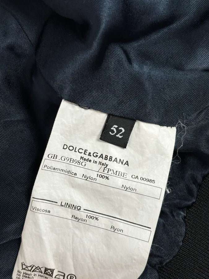 SS2009 Dolce & Gabbana Asian Tiger Black & White Zip-Up Jacket bwujSXb 13