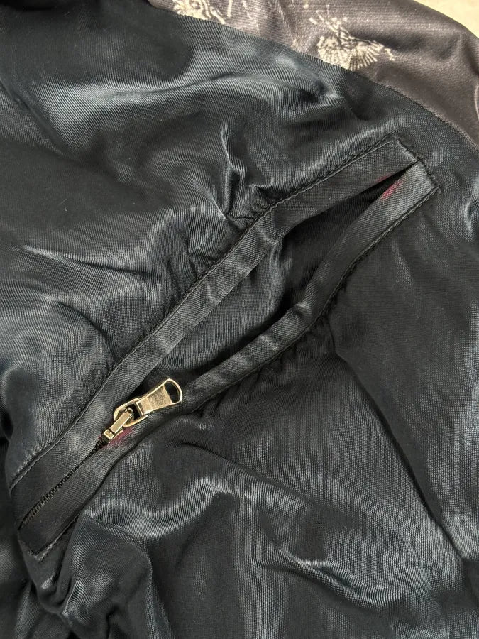 SS2009 Dolce & Gabbana Asian Tiger Black & White Zip-Up Jacket bwujSXb 12