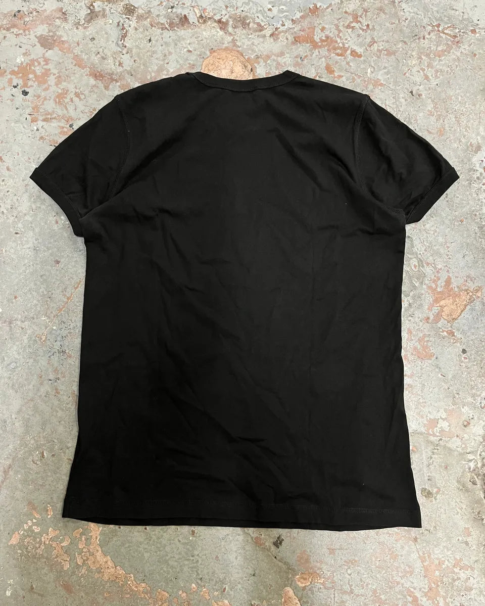 SS2010 Dolce & Gabbana Black Monica Bellucci Obscure T-Shirt LQxCkxi 7