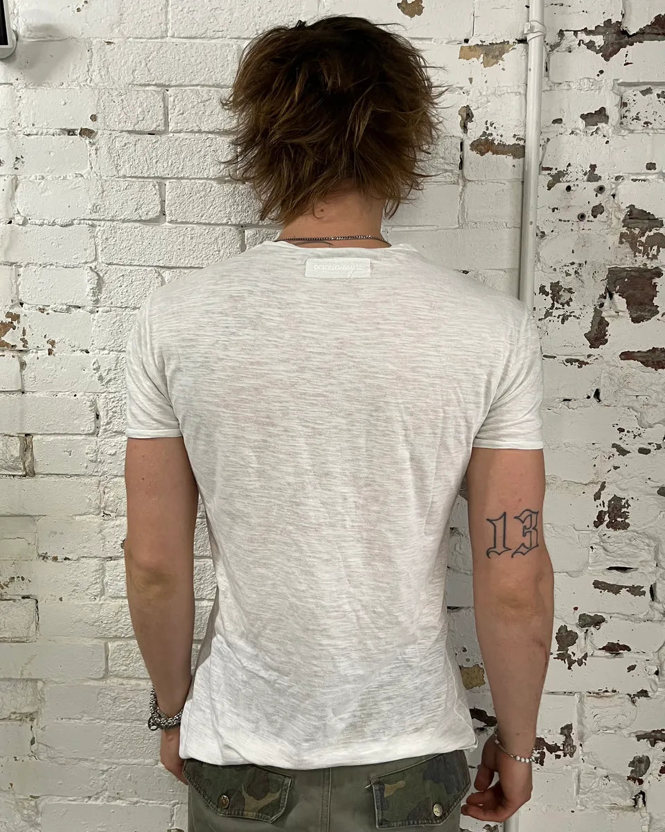 SS2010 Dolce & Gabbana White Marilyn Monroe T-Shirt KGtNzDL 1
