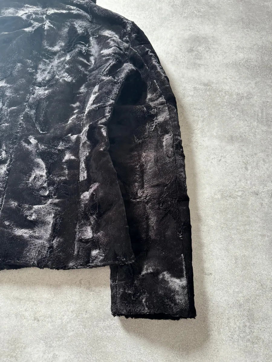 AW2011 Emporio Armani Elegant Fur Premium Jacket lYCHRJs 3