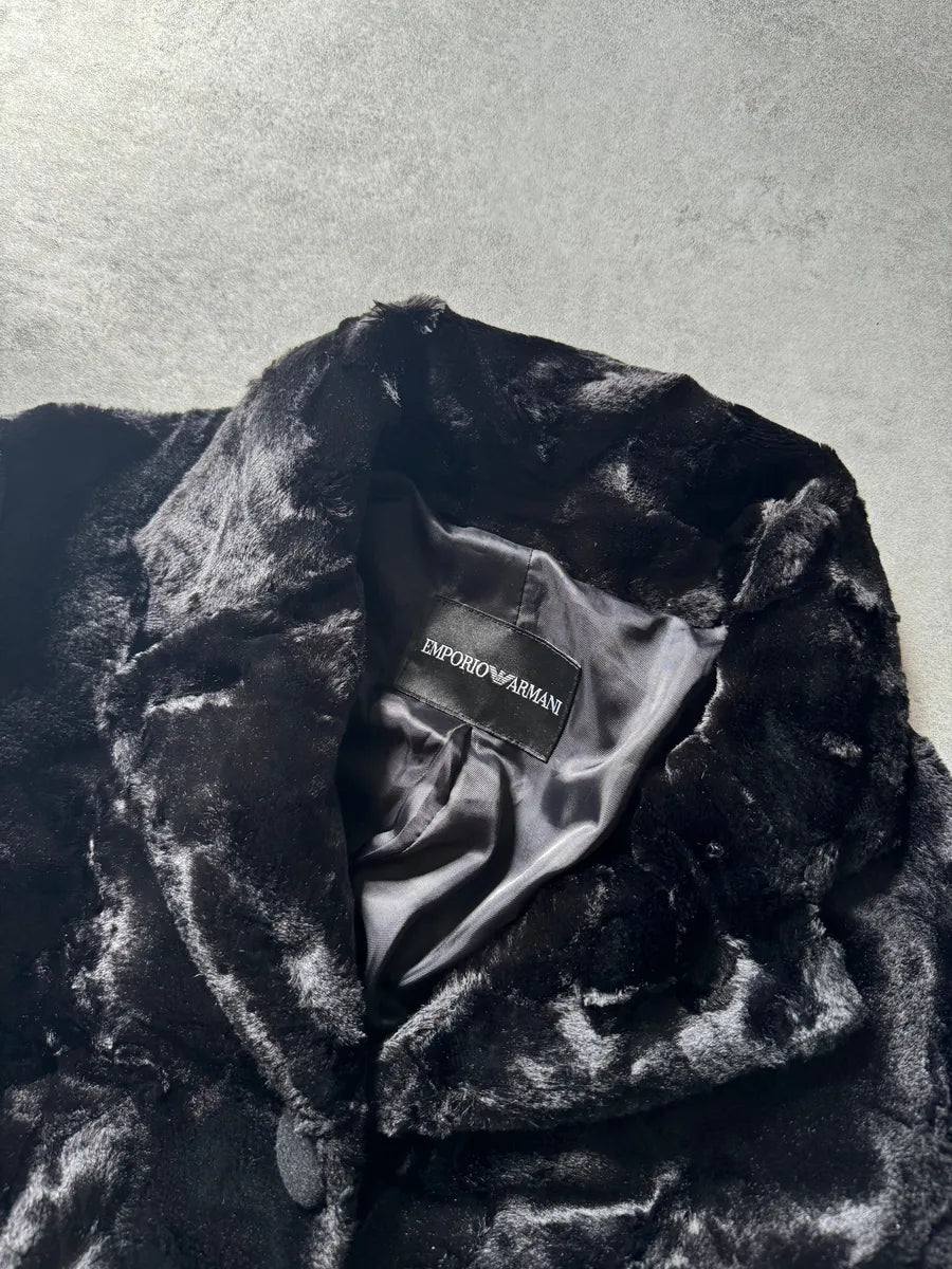 AW2011 Emporio Armani Elegant Fur Premium Jacket lYCHRJs 6