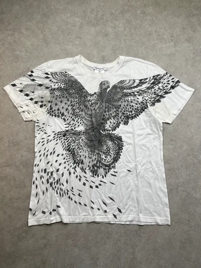 SS2010 Givenchy Eagle White T-Shirt cTtCRip 0
