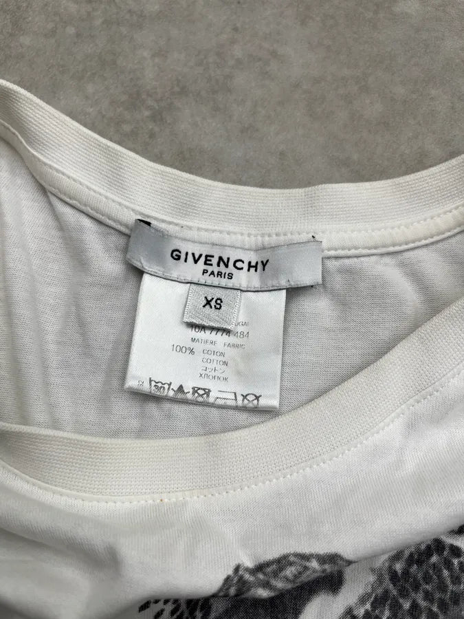 SS2010 Givenchy Eagle White T-Shirt cTtCRip 6
