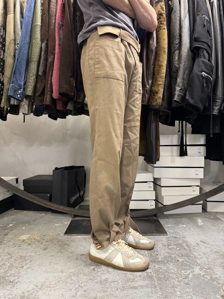 SS2010 Gucci Bamboo Buckle Tailored Green Pants yNUNgAw 3
