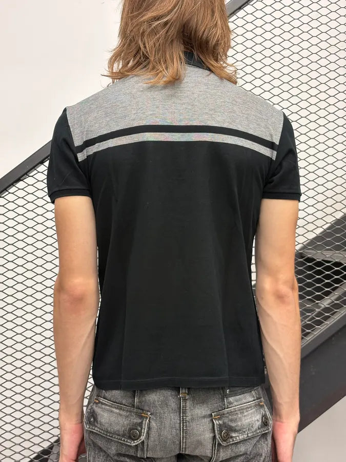 SS2010 Gucci Black Contrast Stripes Cargo Pocket Polo by Frida Giannini ceLZMjw 2