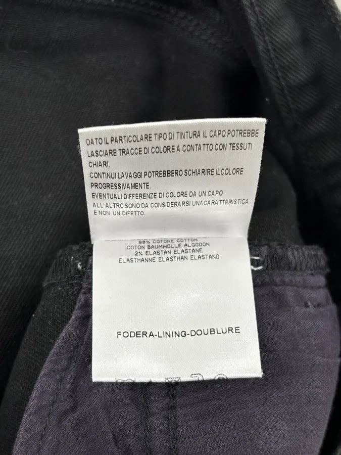 AW2009 Gucci Black Slim Jeans by Frida Giannini SLAbeIo 14