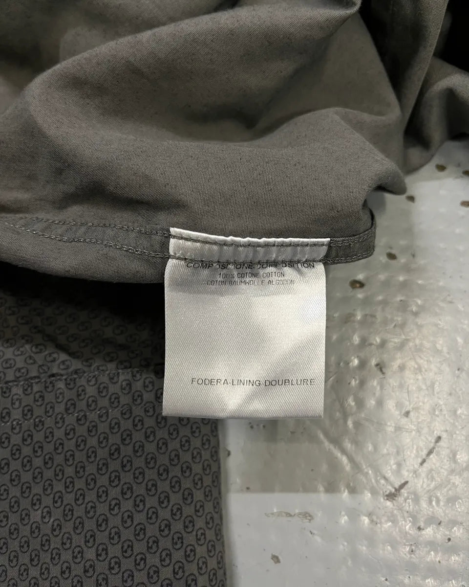 SS2010 Gucci Grey Monogram Slim Shirt by Frida Giannini NlolsUj 10