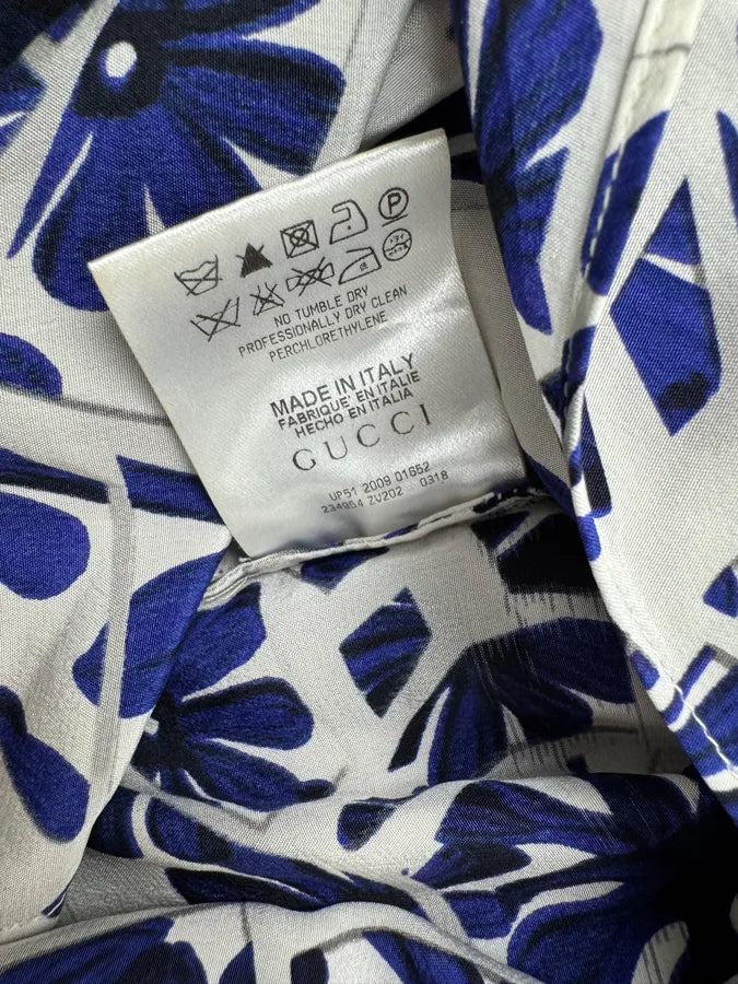SS2010 Gucci Navy & White Floral Skirt & Top Set by Frida Giannini xUGRQgn 15