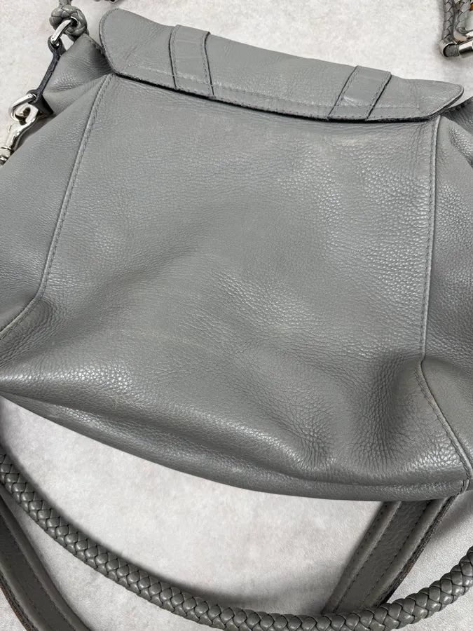SS2010 Gucci Runway Techno Horsebit Grey Leather Hobo Bag by Frida Giannini hwqzEfN 7