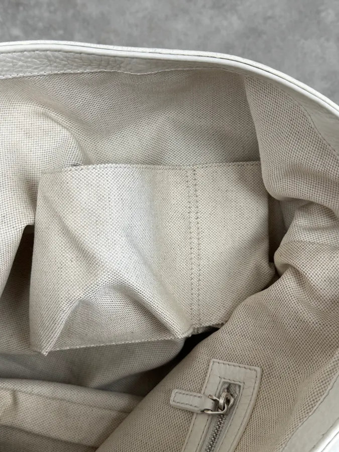 SS2010 Gucci White Techno Horsebit Shoulder Bag by Frida Giannini fGXHlut 16