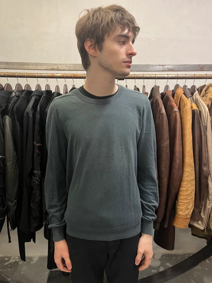SS2010 Maison Margiela Blue Signature Sweater (M) tBbsihJ 1