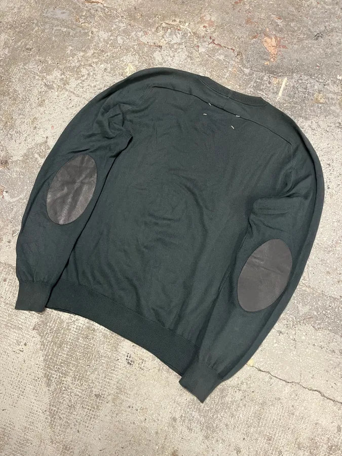 SS2010 Maison Margiela Blue Signature Sweater (M) tBbsihJ 5