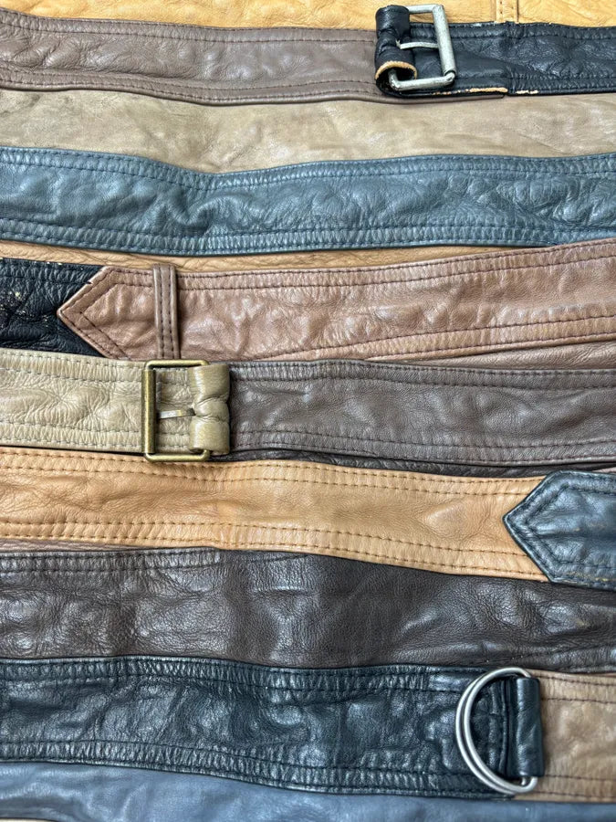Maison Margiela H&M Belt Leather Jacket NuFOmfL 9